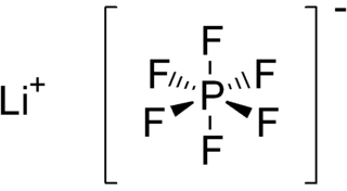 Lithium hexafluorophosphate Chemical compound