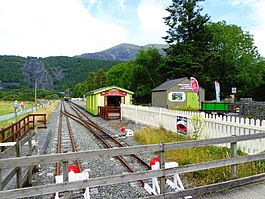 Станция Llanberis на железной дороге Llanberis Lake Railway (географическое положение 5475631).jpg 