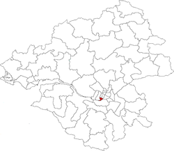 Kanton na mapě departementu Loire-Atlantique