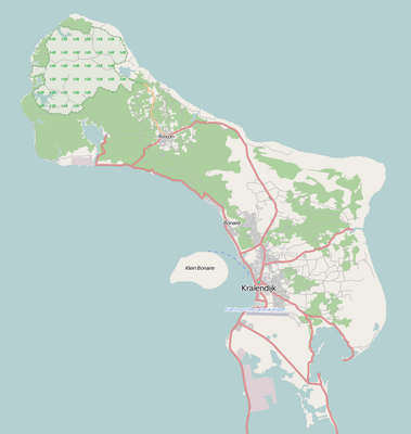 Location map Bonaire