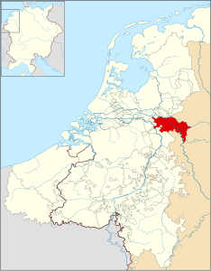 Hertogdom Kleef in 1350