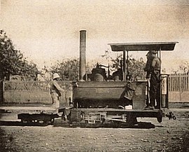 Decauville locomotive of the type La Mignonne (the cute one)