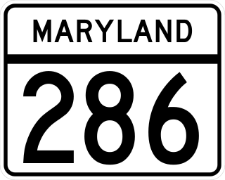 <span class="mw-page-title-main">Maryland Route 286</span>