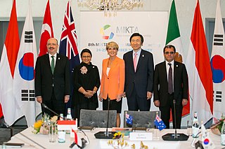 MIKTA informal partnership between Mexico, Indonesia, South Korea, Turkey and Australia