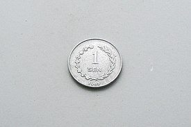 Koin Soekarno Irian Barat 1 sen 1962