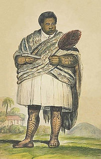 Makea Pori Ariki High Chief of Te Au O Tonga