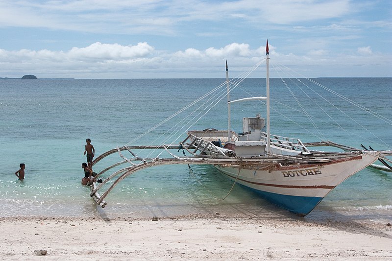 File:Malapascua (island), Bangka, Banca boat, Philippines.jpg