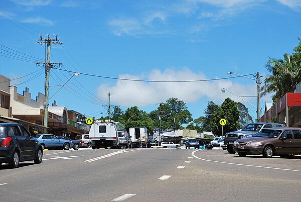 Main street of Maleny