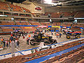USHRA Thunder Nationals pre-show "pit party" in the arena