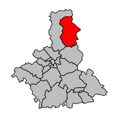 Canton de Ramerupt - Carte