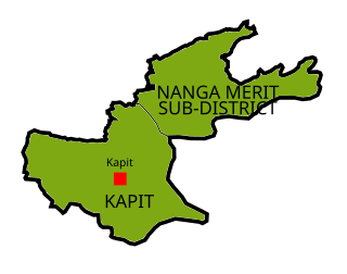 Kapit District District in Sarawak, Malaysia