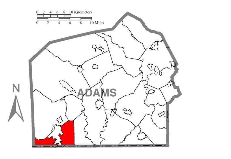 File:Map of Liberty Township, Adams County, Pennsylvania Highlighted.png