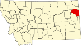 Richland County (Richland County) sijainti