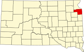 Placering af Grant County