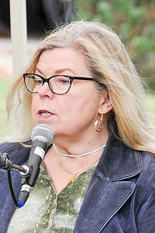 Marsha Skrypuch at the Eden Mills Writers' Festival in 2018