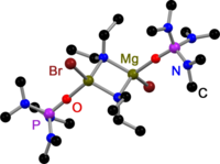 Diethylamido Hauser Base in the solid state Me2N3PO Hauser Base.png