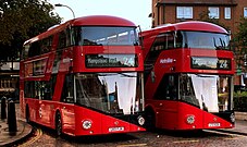 A londoni Metroline Routemasterei a 24-es vonalon