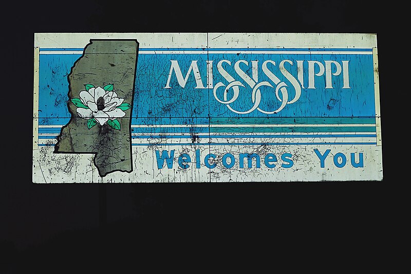 File:Mississippi Welcomes You - Former 1990s Sign - Flash (44576908424).jpg