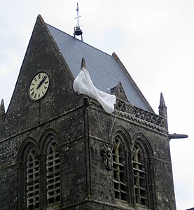 Monument ter herdenking aan John Steele