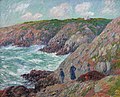 Henry Moret : Falaises à Moëlan (vers 1895)