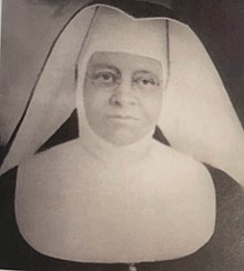 Mother Mary Theodore Williams, foundress of the Handmaids. Mother Mary Theodore Williams, FHM.jpg