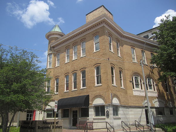 Museum of Regional History in downtown Texarkana