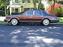 Lincoln Continental mit Givenchy-Paket (1982)