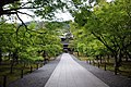 Pathway behind the main gate of Nanzen-ji