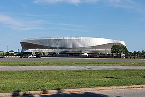Das Nassau Veterans Memorial Coliseum im Juni 2021