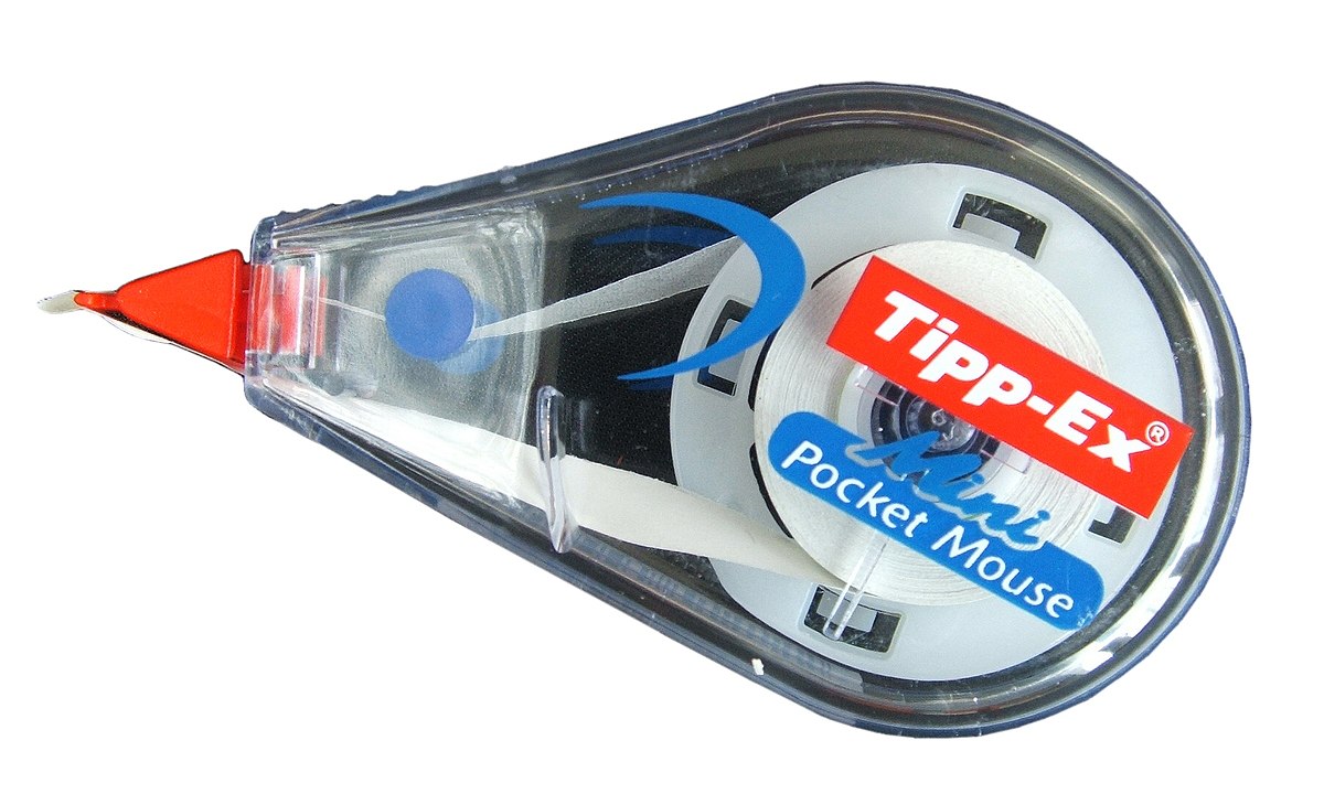 Blister mini-souris de poche Tipp-ex Bic — nauticamilanonline