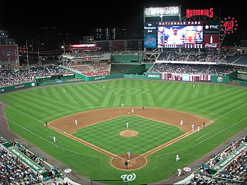 The Nationals have played at Nationals Park since 2008