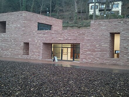 Das Besucherzentrum am Heidelberger Schloss von Max Dudler