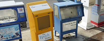 Newspaper "gone to the Web" in California