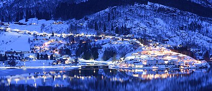 Skjolden, februar 2024. Foto: Vadim Chuprina