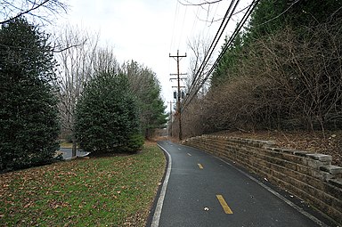 Bethesda Trolley Trail at Montgomery Dr