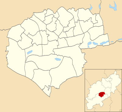 Location map Nortamptonas