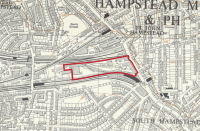 O2 Centre original site map (1957).svg