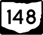 State Route 148 маркер