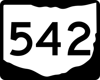 <span class="mw-page-title-main">Ohio State Route 542</span> State highway in Carroll County, Ohio, US