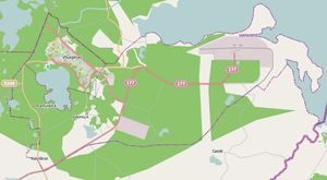 300px osm map of the visaginas municipality