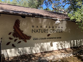 <span class="mw-page-title-main">Oak Canyon Nature Center</span> Nature preserve in California, United States