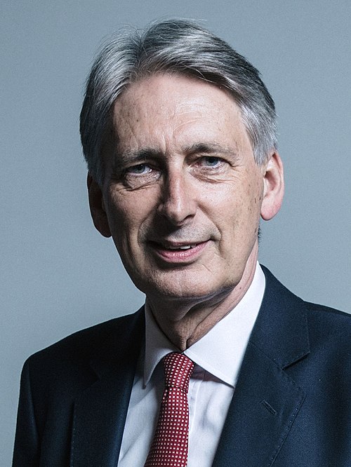 Image: Official portrait of Mr Philip Hammond crop 2