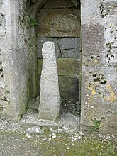 Ardmore-Stein I in der Kirche von Ardmore, Grafschaft Waterford – 450 n. Chr.