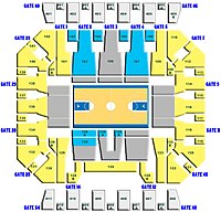 Nikos Galis Olympic Indoor Hall 1500 watt stadium lights