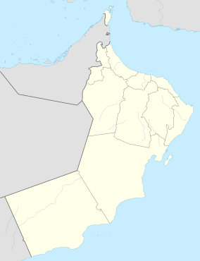 Map showing the location of Ad Dimaniyat Islands