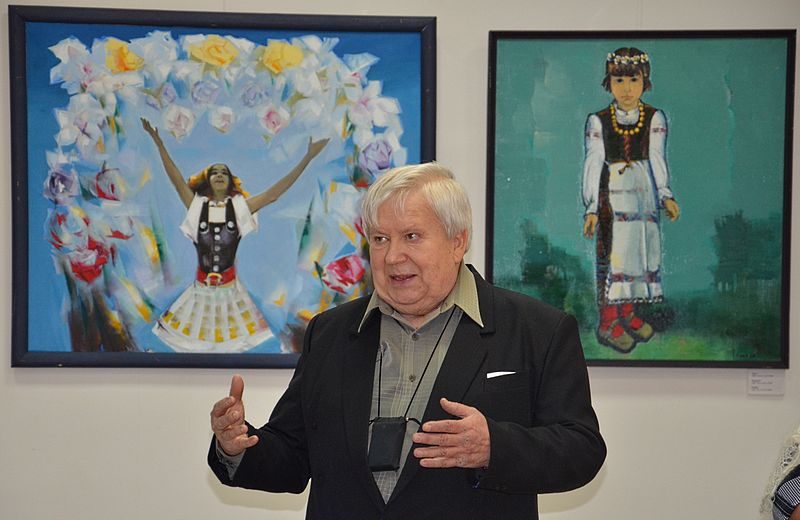 File:Opening of an exhibition of Leonid Shchemelyov 23.01.2015 08.JPG