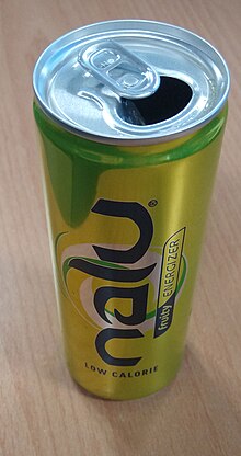 This is the "Original" flavour of the energy drink Nalu. Before the can there was a bottle version. Original-flavour-can-of-Nalu-large.jpg