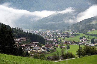 Waidring Place in Tyrol, Austria