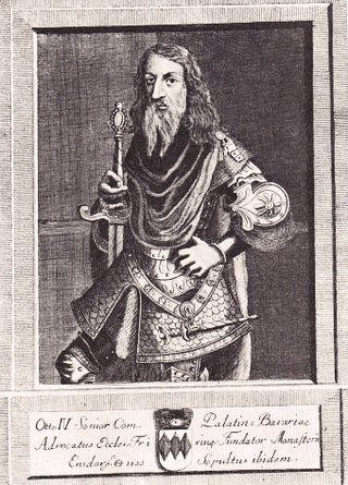 <span class="mw-page-title-main">Otto IV, Count of Scheyern</span>