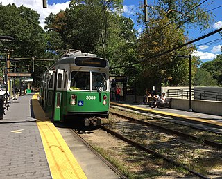 Longwood station (MBTA) Boston MBTA subway station